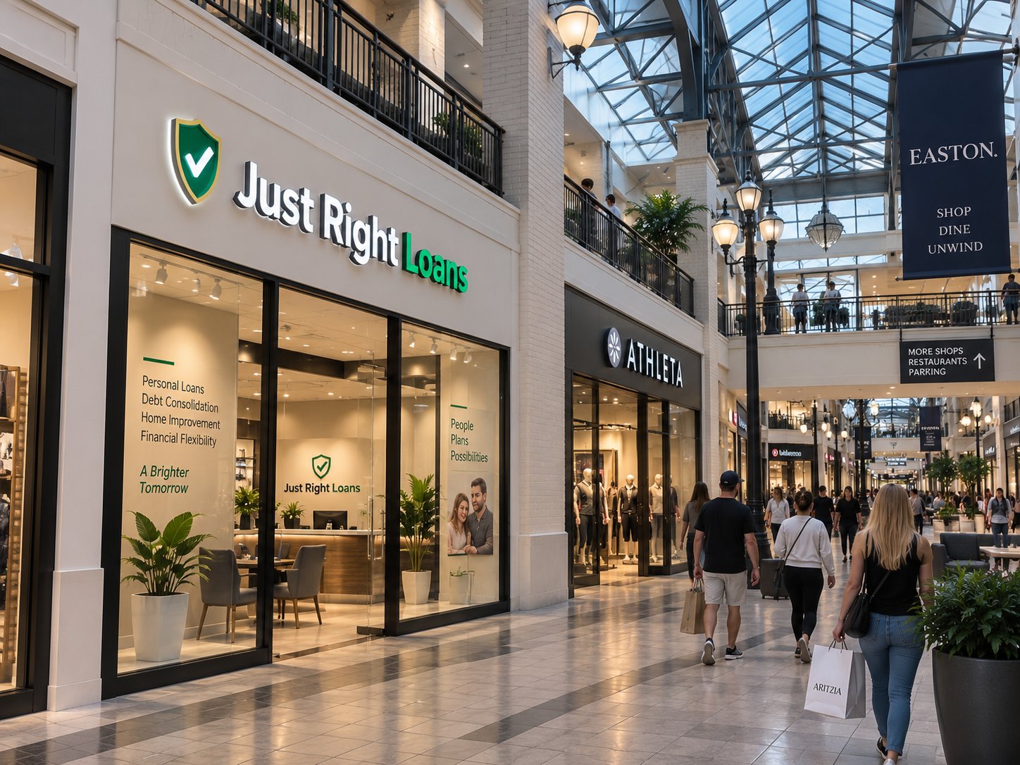 Just Right Loans office at Easton Town Center